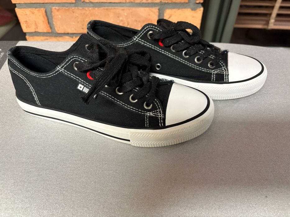 Czarne trampki Big Star 37