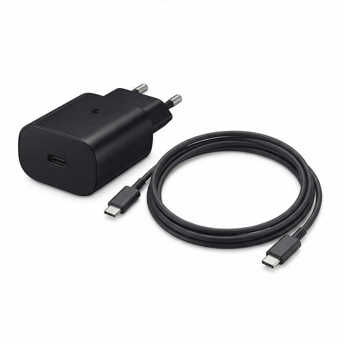 Ładowarka 25W USB-C + Kabel USB-C Samsung Uniwersalny | Super Fast Charging | NOWY
