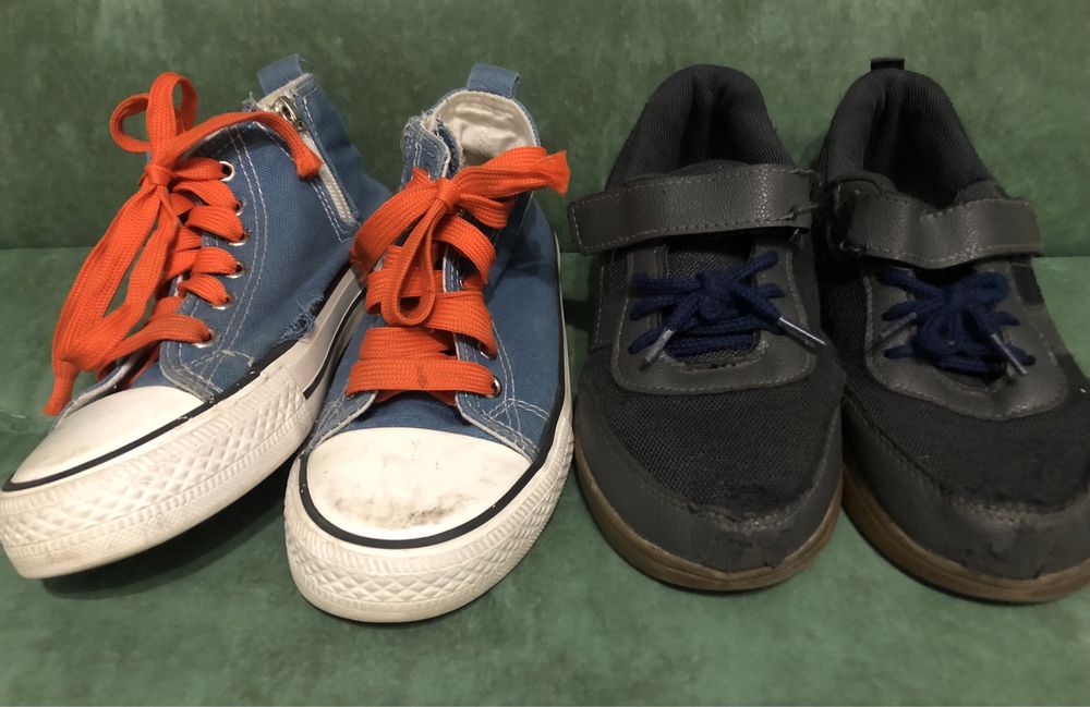 БЕЗКОШТОВНО взуття: кеди, туфлі, кросівки устілка 19 см, 20 см