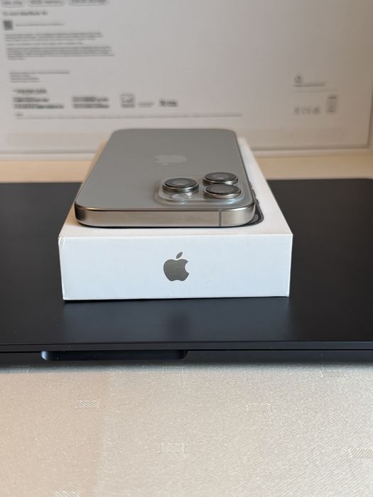IPhone 16 Pro Max Natural Titanium 256 2 sim (e-sim)