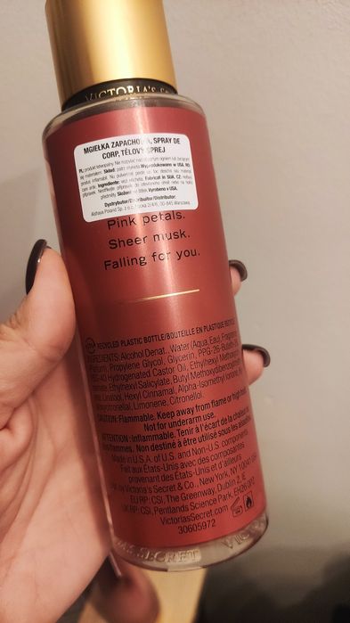 Zestaw romantic mgiełka perfumowana i balsam perfumowany