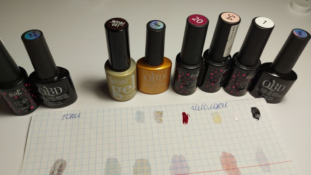 Гель лаки Б/у просрочка