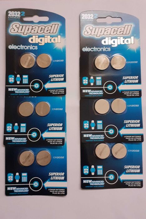 CR2032 3V Batteries64750654556930121