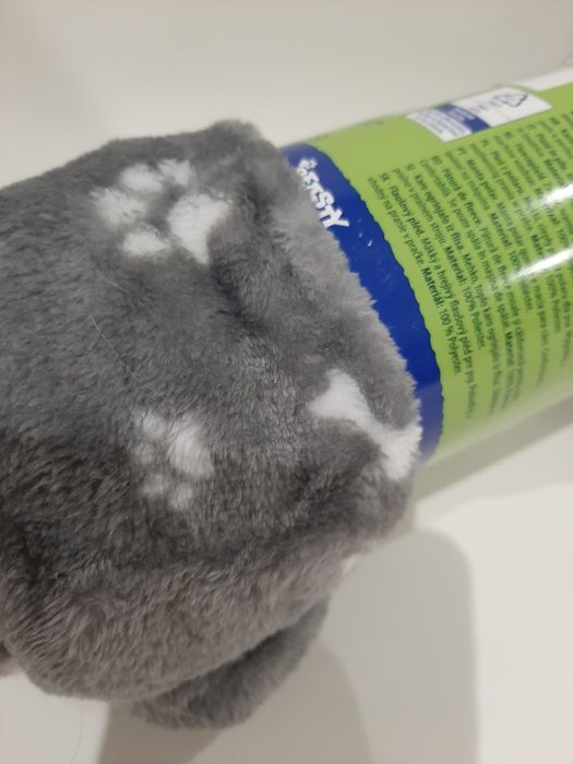 Manta para animais cinza