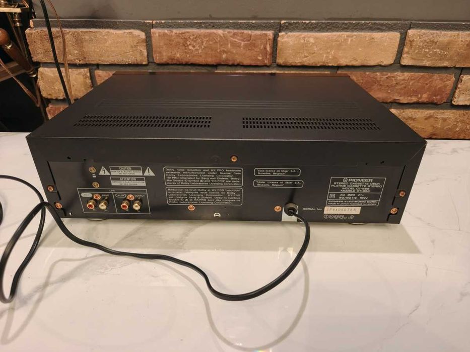 PIONEER CT-656 Magnetofon 3 głowicowy w znakomitym stanie !