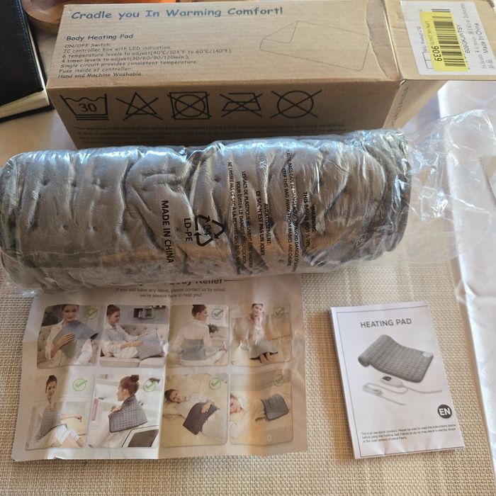 Mata,poduszka  grzewcza z timerem