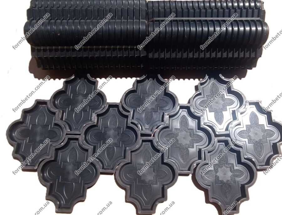 Пешеходная дорожка своими руками Формы для плитки 60 шт за 1500грн