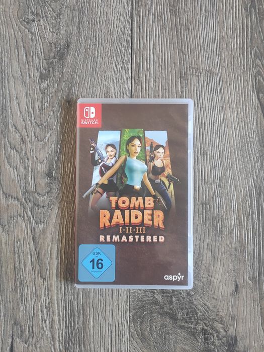 Gra Nintendo Switch Tomb Raider 1 2 3 / 3 Części Remasters Wysyłka OLX GWARANCJA