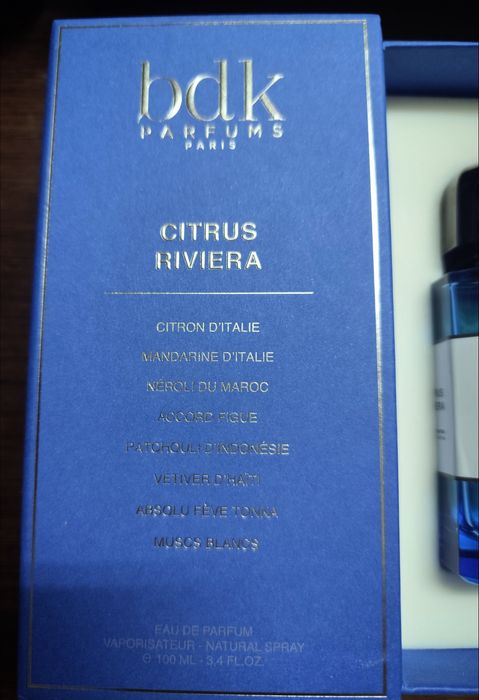 Bdk Parfums Citrus Riviera 100ml - PORTES GRÁTIS