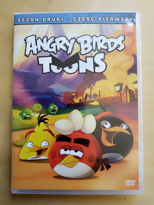 Płyta dvd angry birds.
