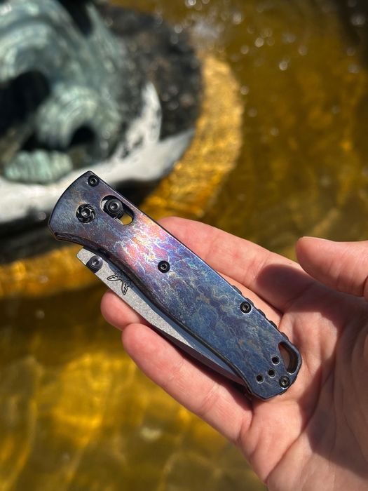Нож Benchmade Bugout 535 Disarray Titanium