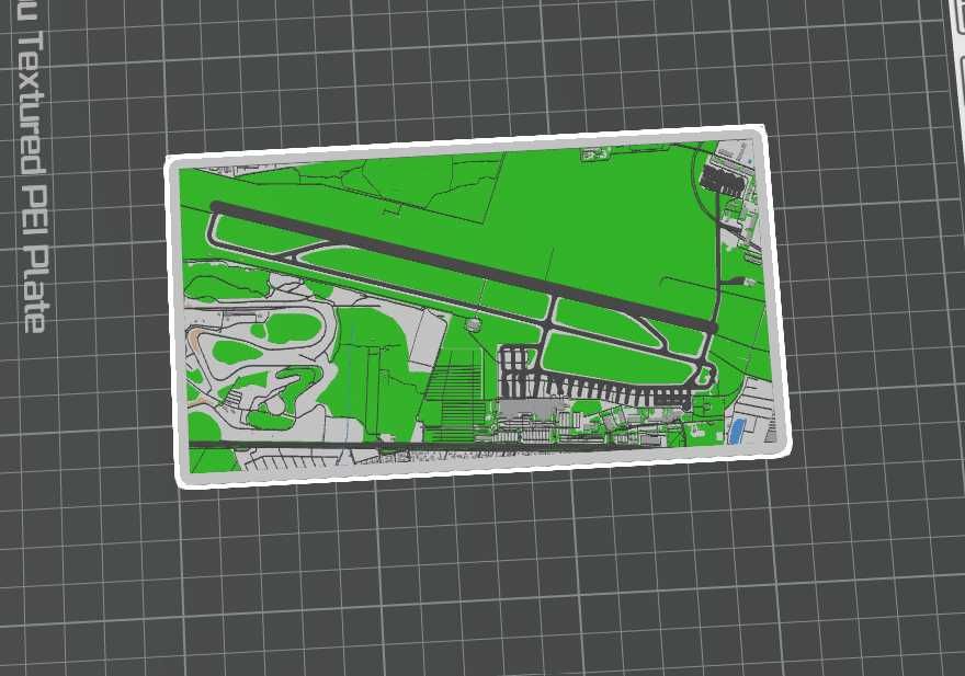 Wydrukowana Mapa dowolnego miejsca na świecie 3D