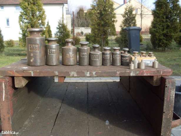 Waga szalkowa z odważnikami KURIER Warto