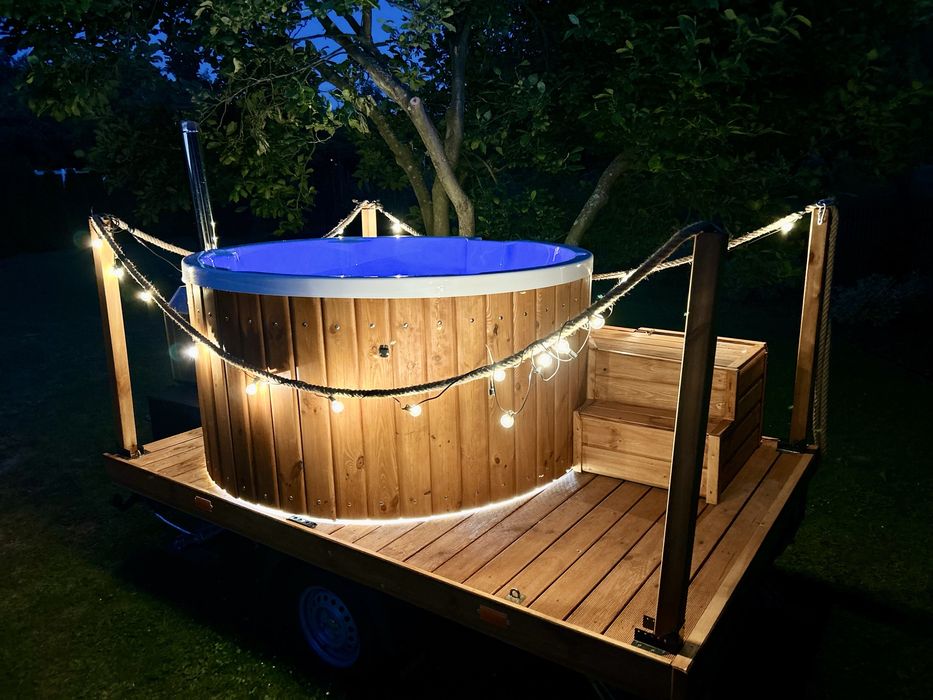 Mobilna bania, balia, jacuzzi,Gorące Spa na wynajem z dowozem! BaniaGo