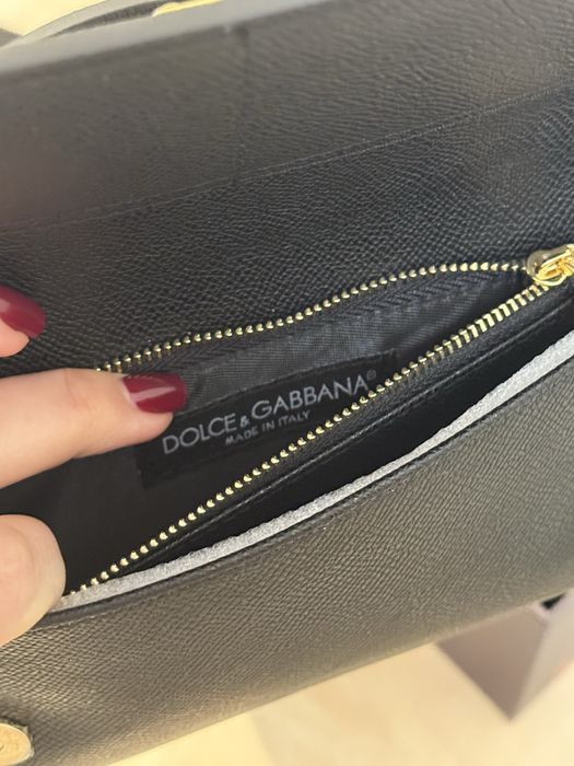 Шкіряна сумка DG Sicily Phone Bag