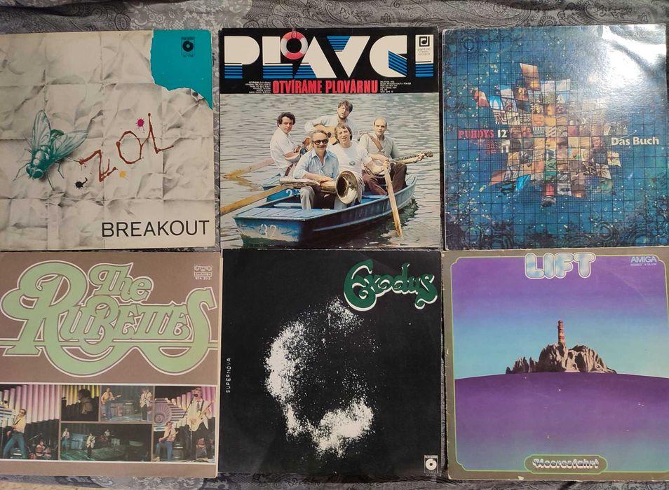 Вінілові платівки різного жанру