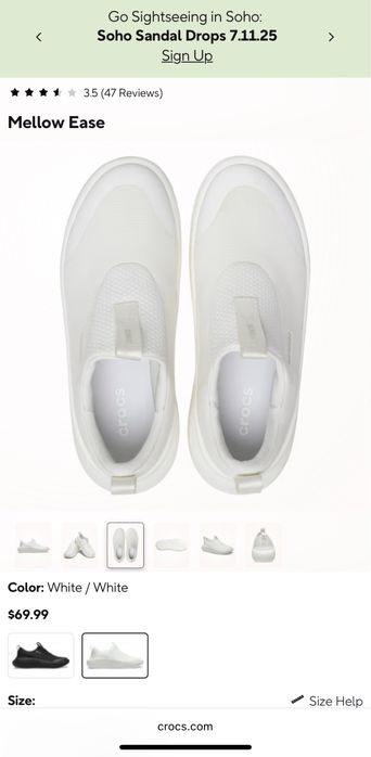 нові Crocs Mellow Ease з США