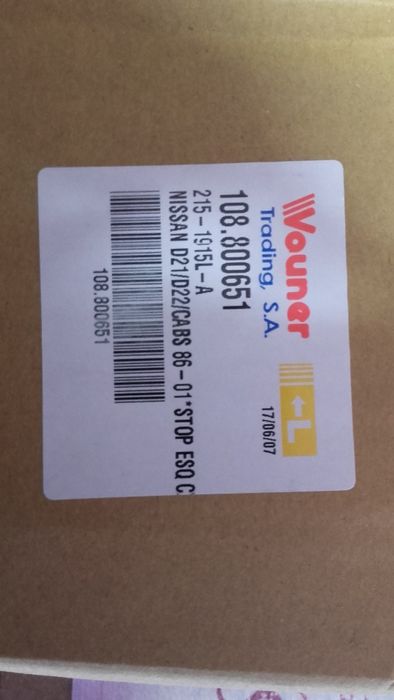 Farolins traseiros Completos Pick Up (Novos)