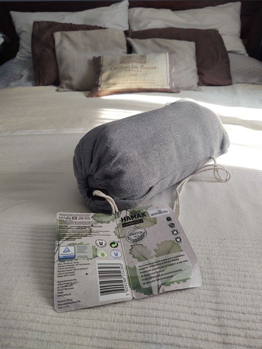 hamak ogrodowy bawełniany