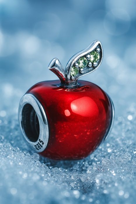 Nowy Pandora CHARMS Zawieszka Srebrna do Pandora APART Koralik