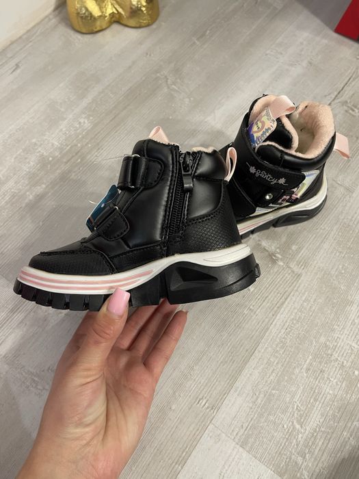 Ботинки зимові для дівчинки, чобітки зимові 24-27рр