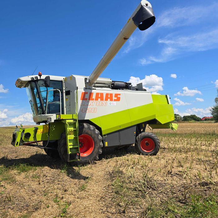 Свіжопривезений комбайн клас lexion 420
