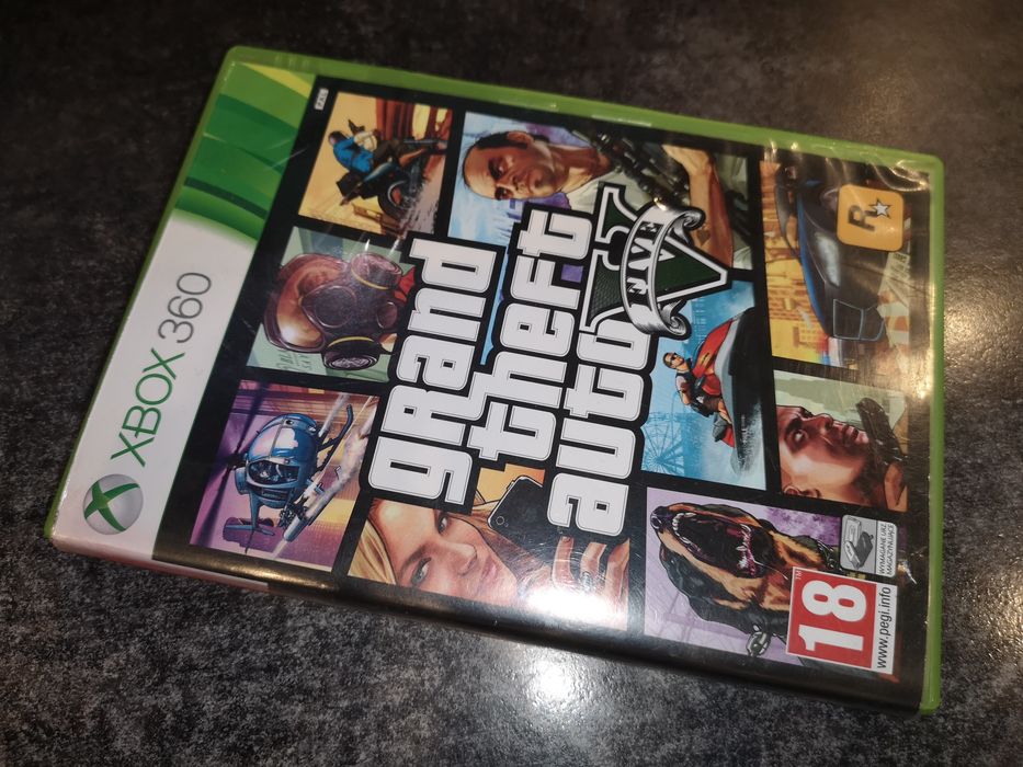 GTA 5 XBOX 360 gra PL (stan BDB) Kioskzgrami Ursus