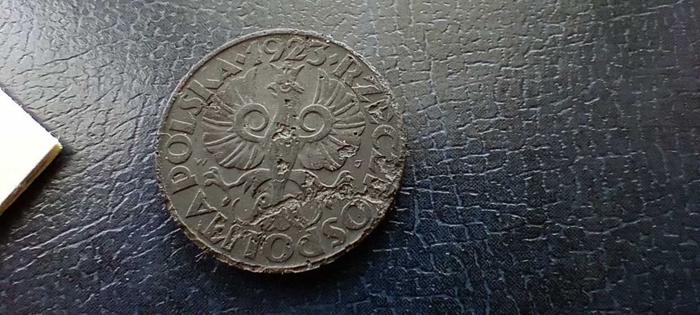 Stare monety 20 groszy cynk 1923  2RP cudo Destrukt