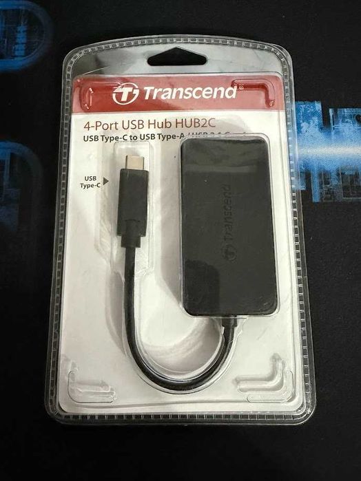 Концентратор Transcend Type-C HUB 4 ports (HUB2C)