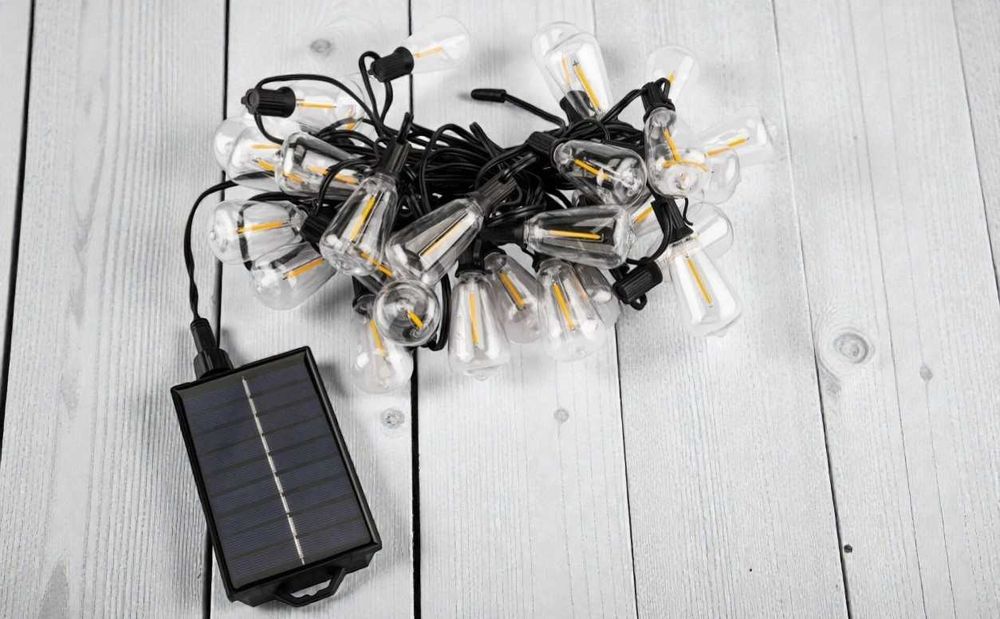 Садова сонячна гірлянда 30 LED, IP44