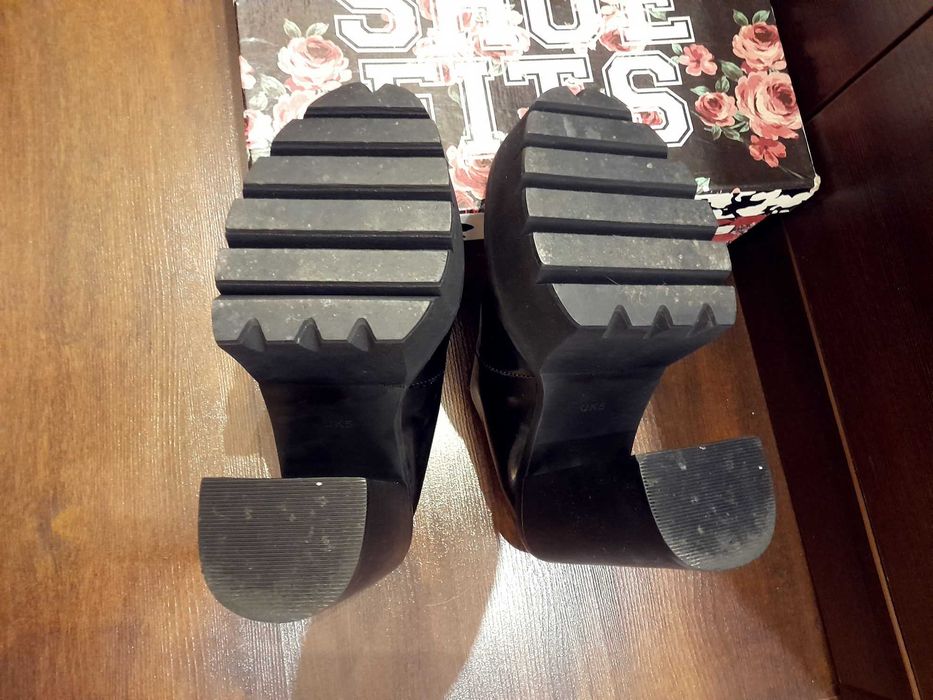 klapki na platformie Jeffrey Campbell Mori 37 UK5 platformy high heels