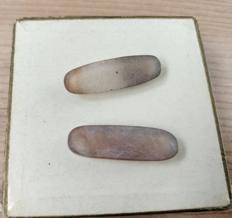 Agat tybetański dwa kamienie