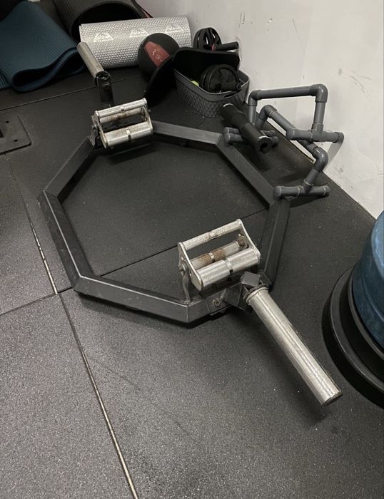 Crossfit / BoxPt / AirBike / Barra hexagonal