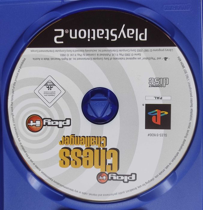 Игра Sony PlayStation 2 PS2 Chess Challenger Шахматы