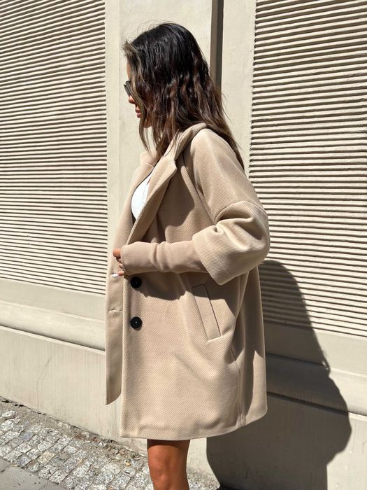 Płaszcz Eternal beż La Manuel