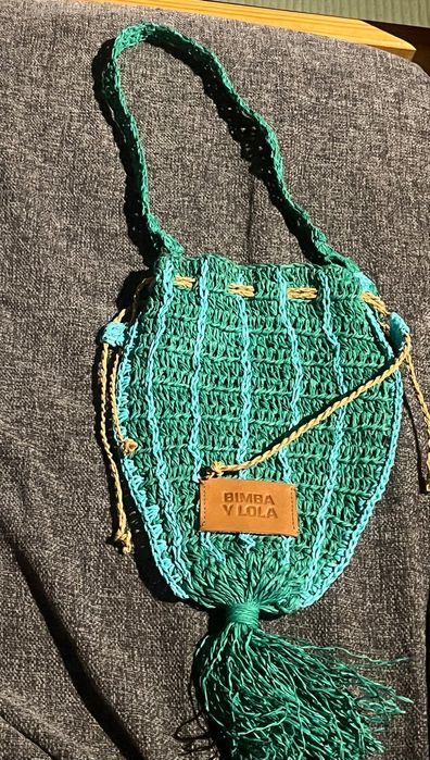 BIMBA Y LOLA (Modelo Green Fish bag