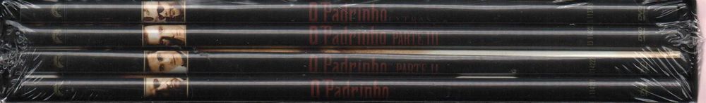 Dvd Caixa com 3 filmes de O Padrinho + 2 dvd's de extras-drama -selado