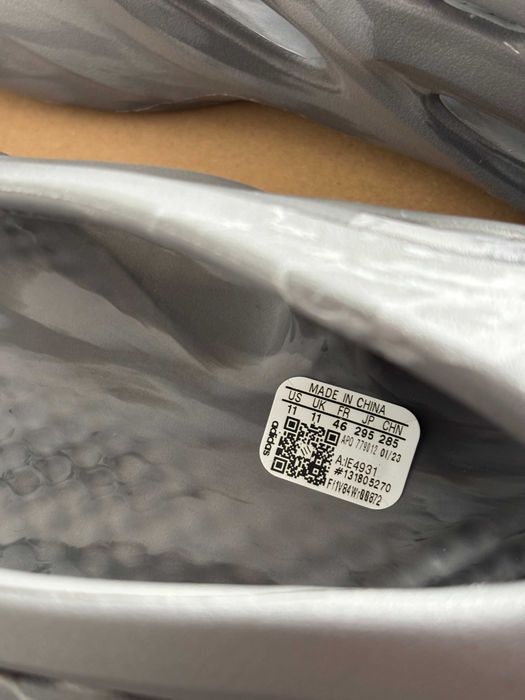 Buty Klapki Yeezy Foam Runner MX Granite 46 IE4931