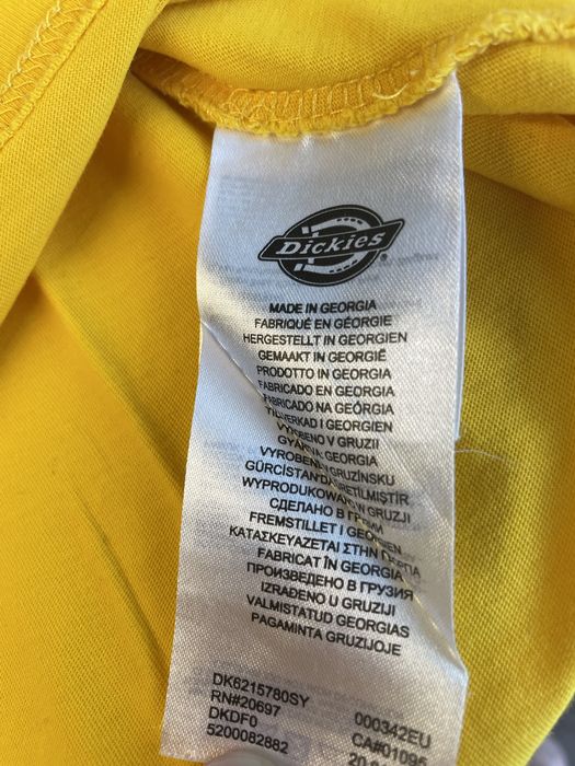 T-shirt Amarelo Mostarda Dickies