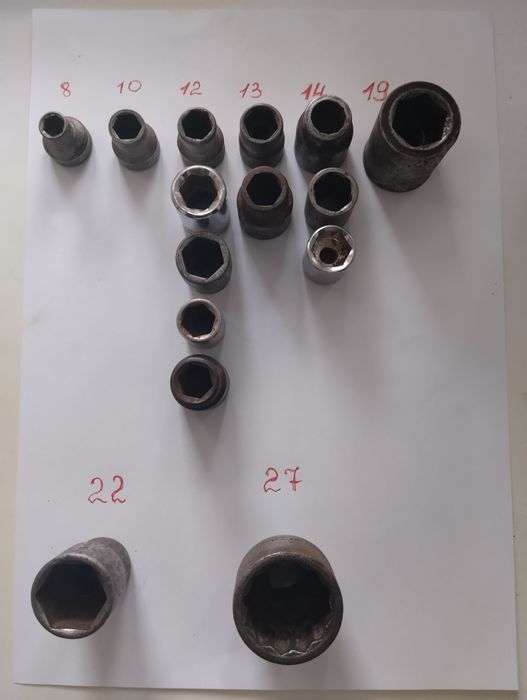 Головки под 4-ех гран.вороток.Доукомплектовка