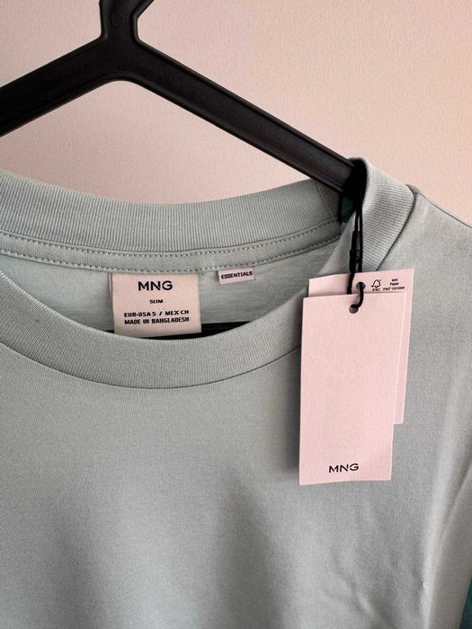 T-shirt Homem S - slim fit de 100% algodão