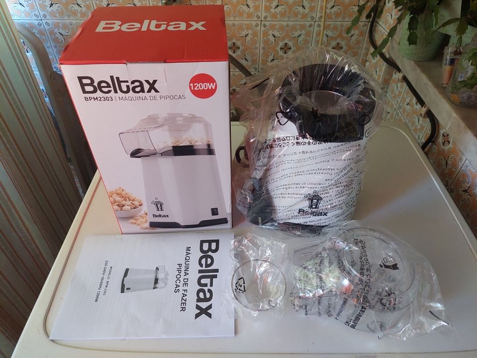 Máquina de pipocas Beltax BPM-2303 - NOVA - 23 meses de garantia