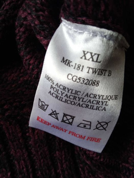 Brave Soul męski sweter przez głowę XXL