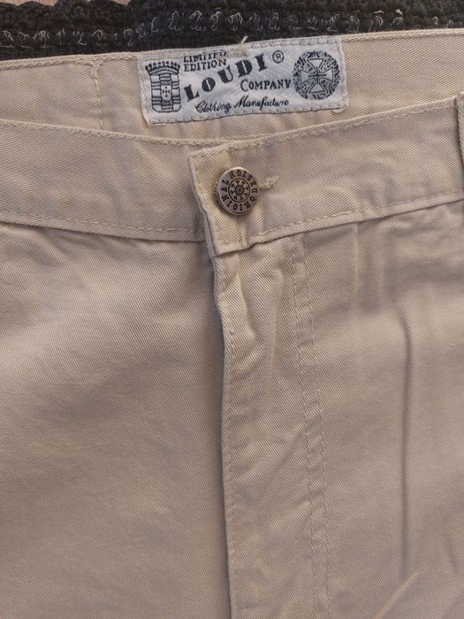Calças de ganga beges Loudi 44