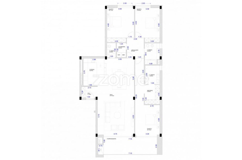 Apartamento T3 Novo em Fonte Arcada, Póvoa de Lanhoso