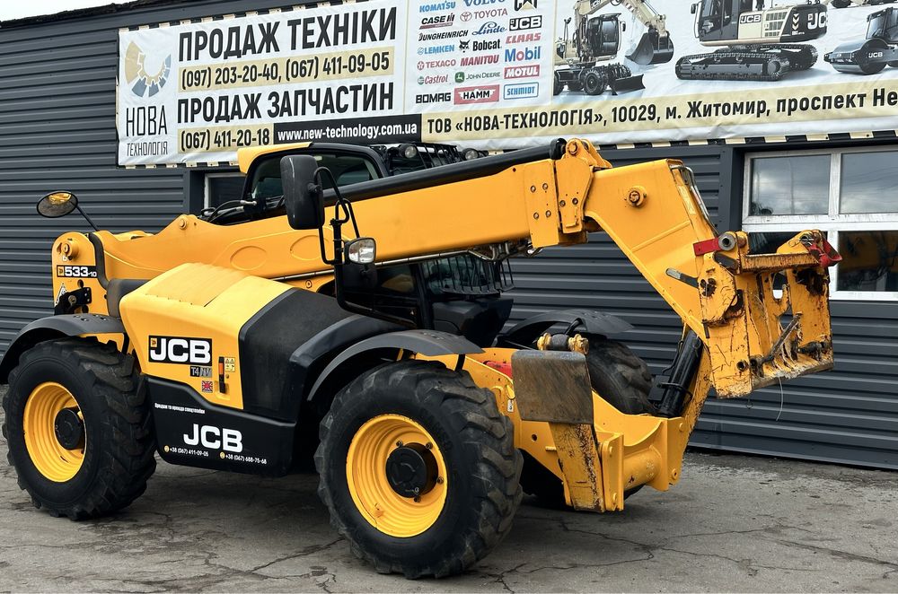 Телескопічний Погоузчик JCB