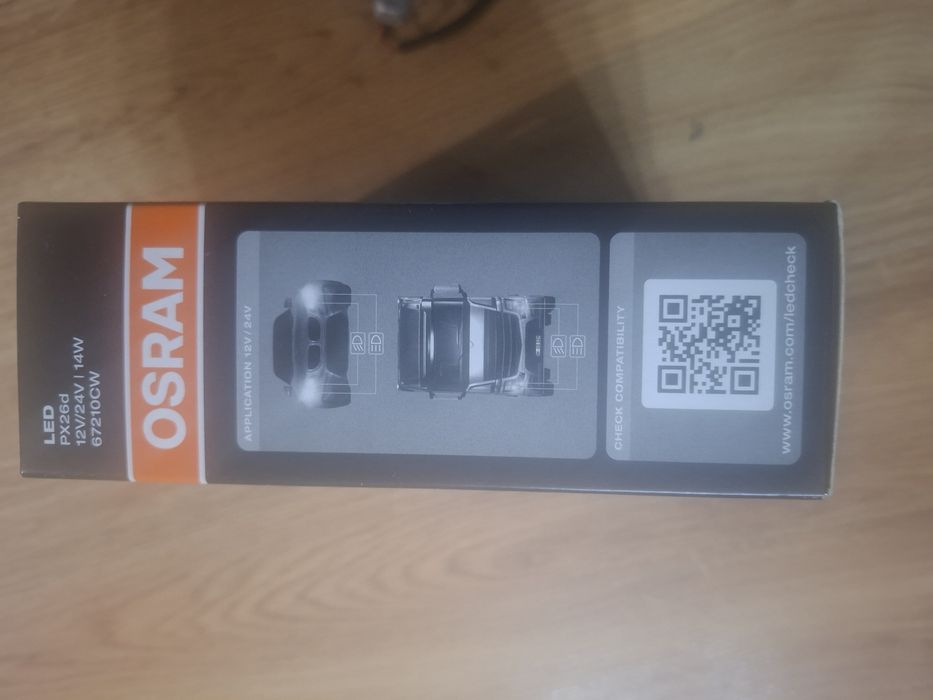 Żarówki led H7 firmy Osram