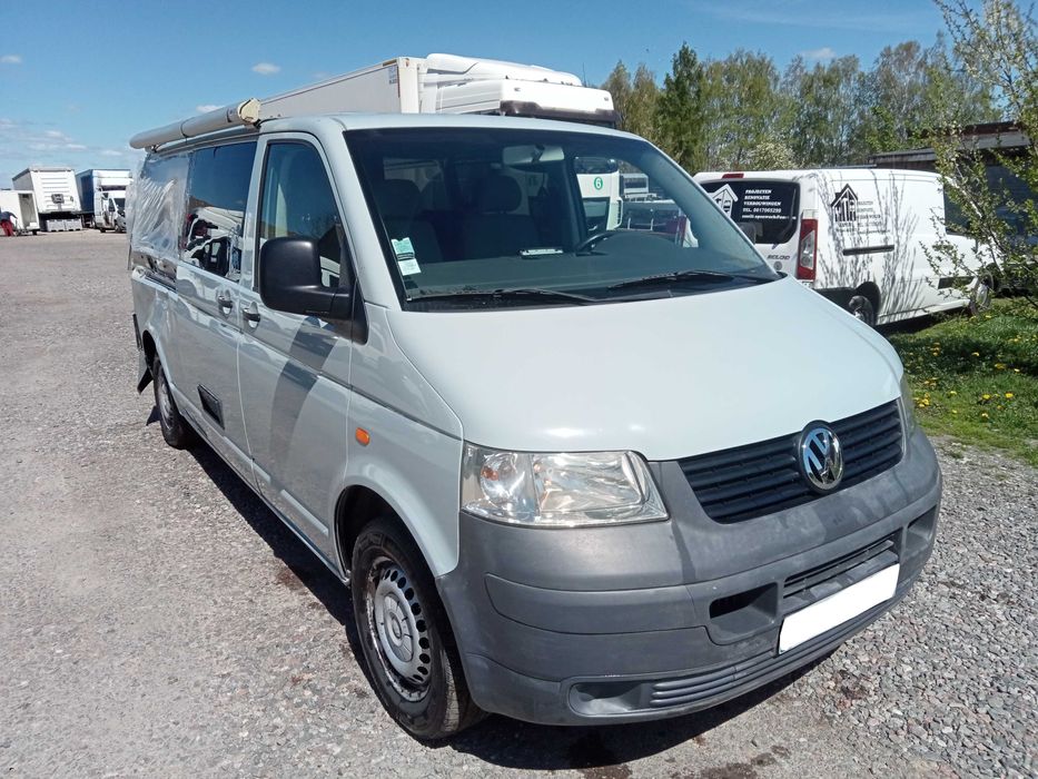 VOLKSWAGEN TRANSPORTER  2,5 TDI Klima 6-osobowy Brygadówka