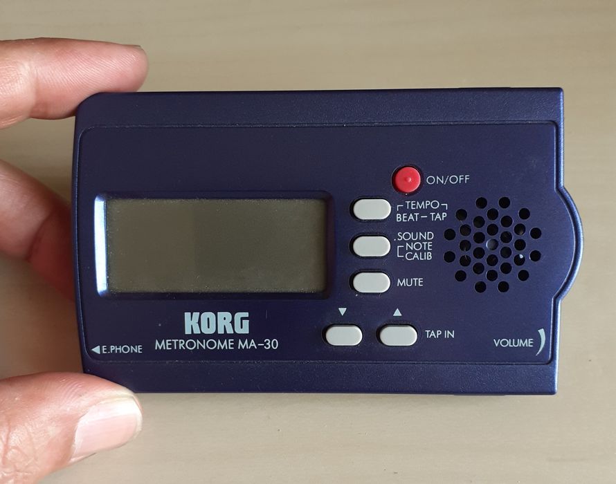 Metrônomo Digital Azul Korg MA-30
