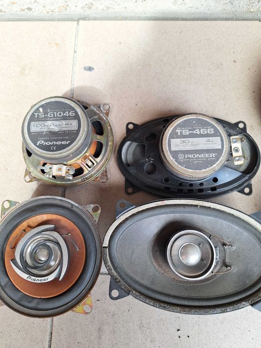 głośniki samochodowe Pioneer + Visaton